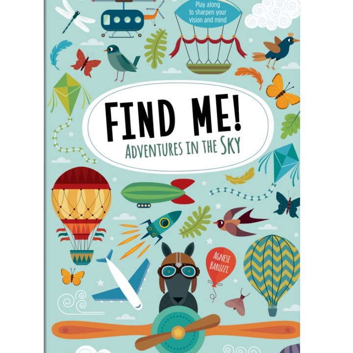 Wellspring - Wholesale Coloring Book - Kids & Baby - Activity Book - Find Me! Sky