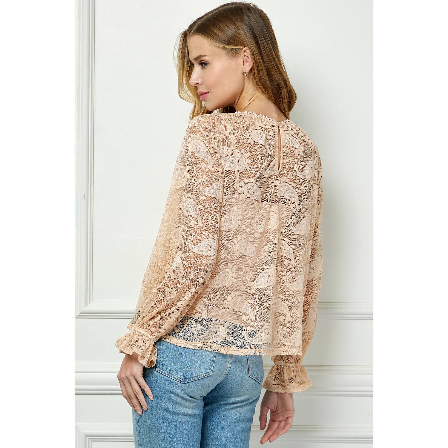 Winslow Collection – Blusa - Mulher por atacado – TOP DE RENDA VINTAGE GRACE COM FORRO DE CAMISOLA12