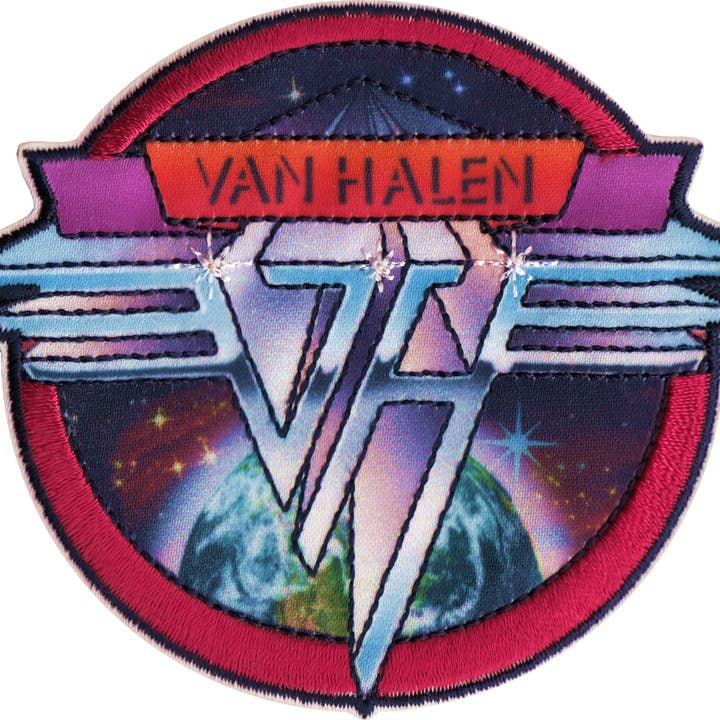 Patch - Van Halen - Rumlogo for engroshandel hos Square Deal Recordings & Supplies