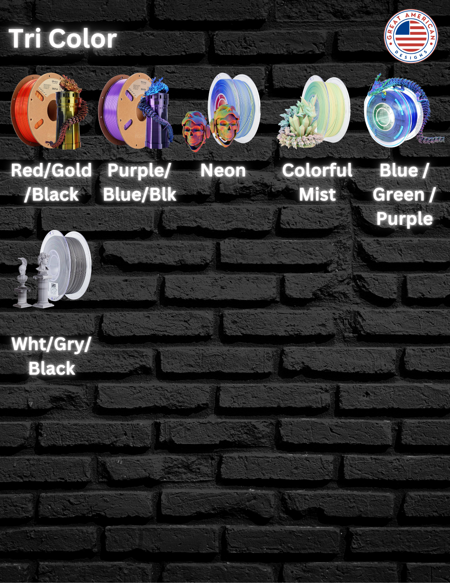 Great American Designs – Engroshandel Fidget - Børn – Mini Kæledyrsten Blind Box Samlerobjekt 3D-printet Legetøj12