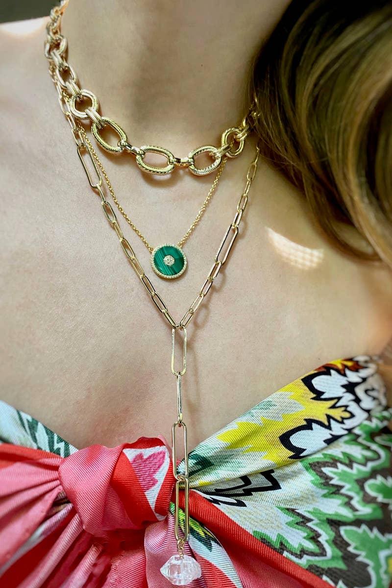 Native Gem - Vente Collier maille et chaîne - COLLIER/BRACELET CICI1