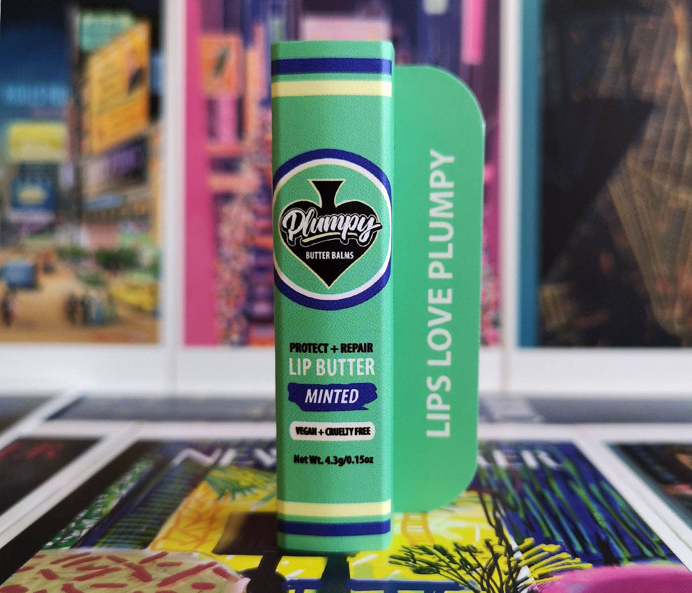 Plumpy Balms – wholesale Lip Balm – Minted Lip Butter Stick1