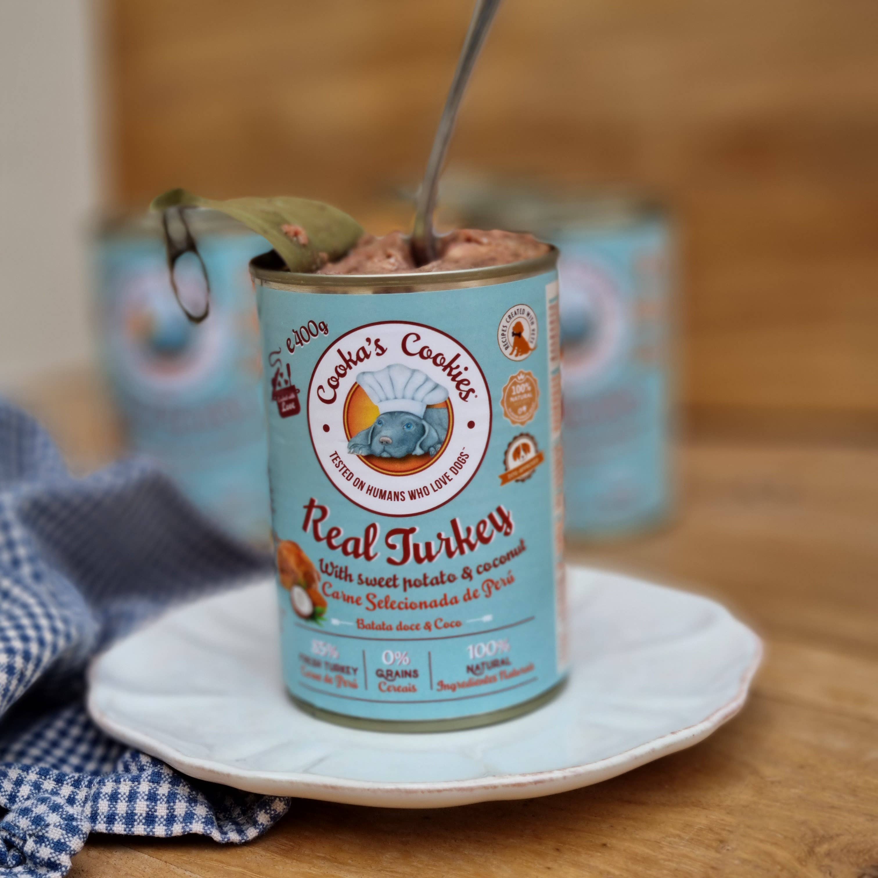 Belpharmed bv: Cooka's Cookies & Sensidog - Wholesale Pet Treats - Dog - Real Turkey - Natural Humid Dog Food1