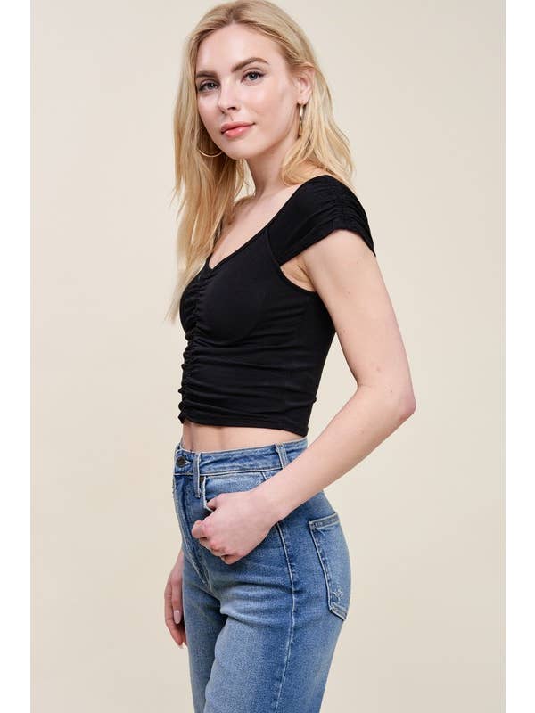 Charlotte Avery - Wholesale Blouse - Women's - Ruched Top7