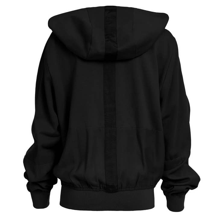 SWEAT À CAPUCHE JAMIE NOIR pour la vente par JacQ