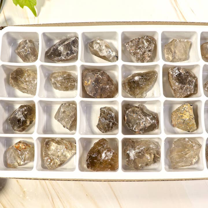 Natures Artifacts Inc - Vendita all'ingrosso Pietra/cristallo spirituale - Piatto in quarzo fumé - cristallo di quarzo fumé