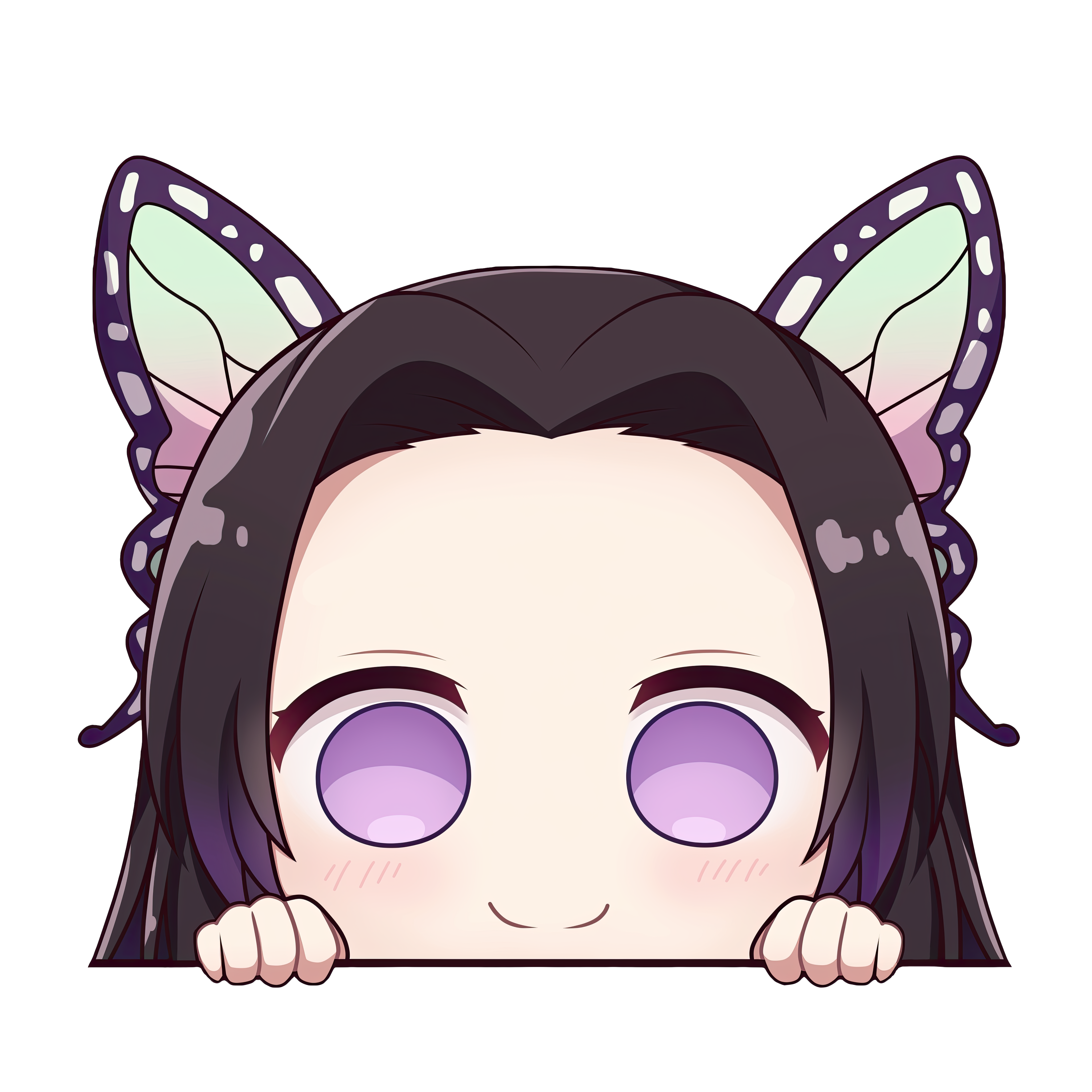 MPB Stationery - Venta al por mayor Pegatina - Demon Slayer Kanae Peeker1