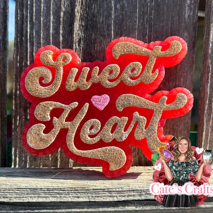 Sweet Heart Air Freshener for wholesale by Cate’s Crafts