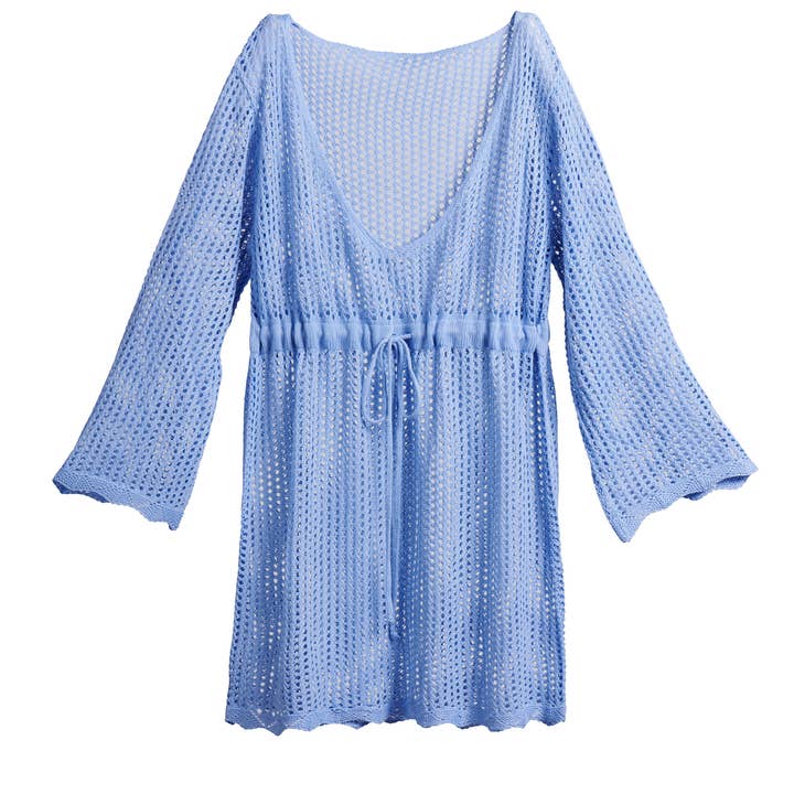 ASST/4 MARINA COVER-UPS, BLUEBELL for engroshandel hos Shiraleah