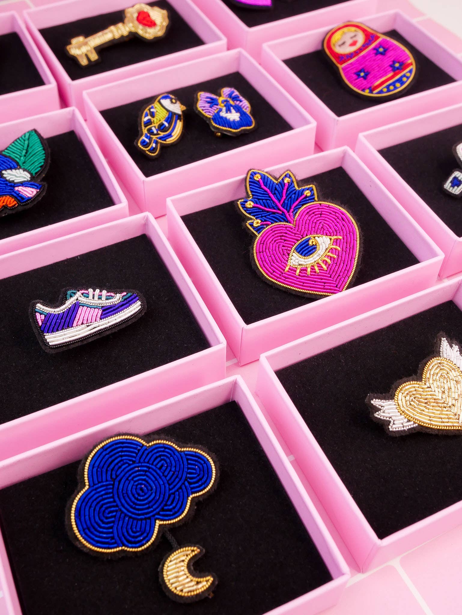 MALICIEUSE - Vendita all'ingrosso Spille - Spilla Nuvola e Luna1