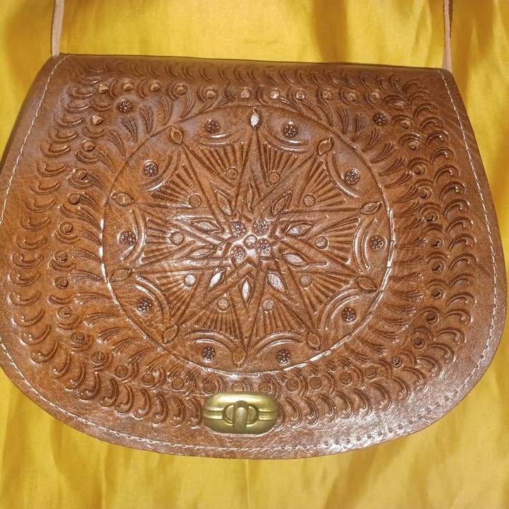 Round bag fez click Medium for wholesale by Hecho a mano