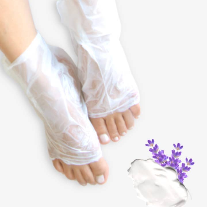 AvryBeauty - Wholesale Moisturizing Socks - Lavender Shea Socks