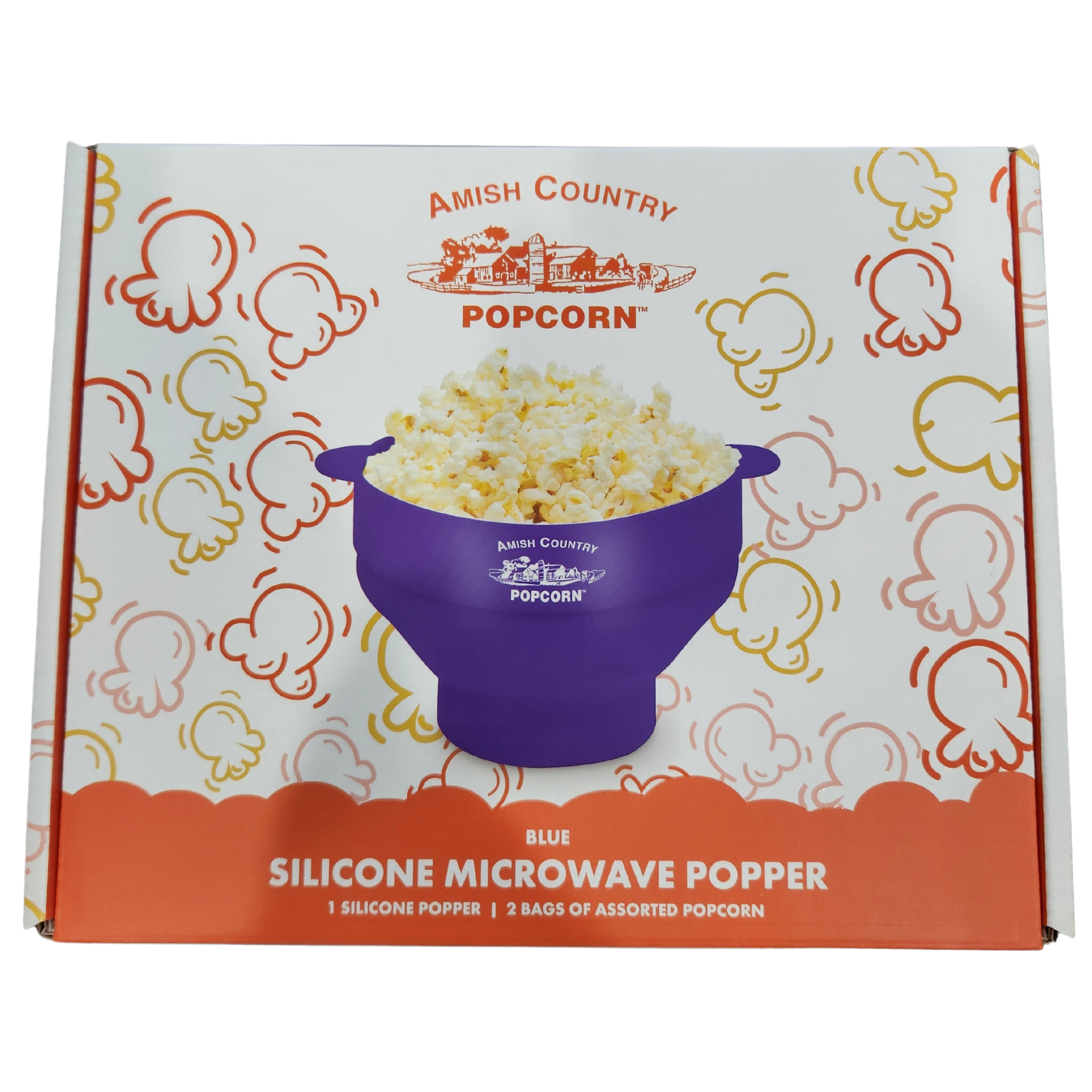 Amish Country Popcorn - Wholesale Cookware Set - Silicone Microwave Popper19