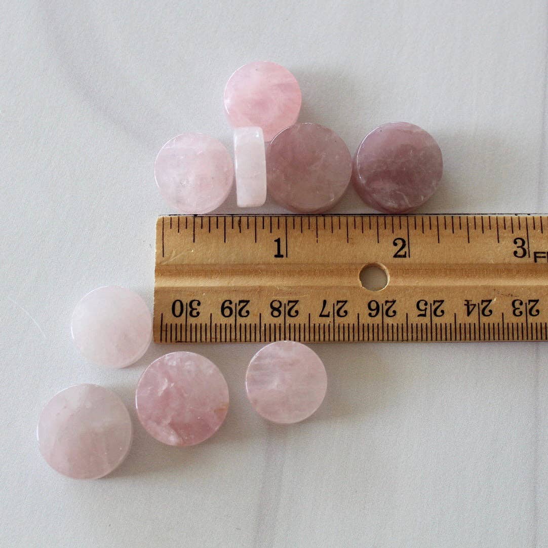 Pebble House - Venta al por mayor Piedras/cristales espirituales - Ficha de Cuarzo Rosa (Cristales y Piedras)3