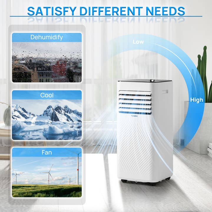 TURBRO - Wholesale HVAC Supplies - Finnmark 10,000 BTU Portable Air Conditioner