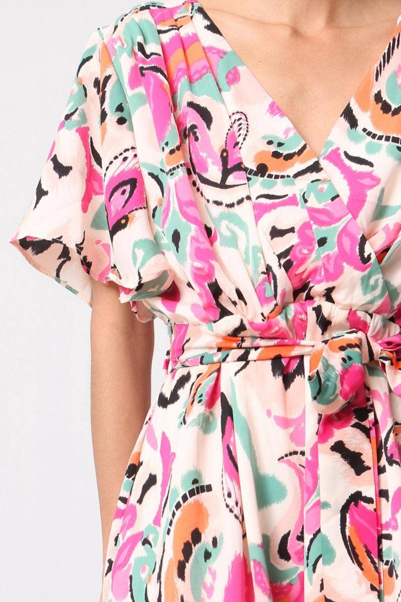 LORIANE - Vendita all'ingrosso Vestito - Donna - 21956 Abito floreale4