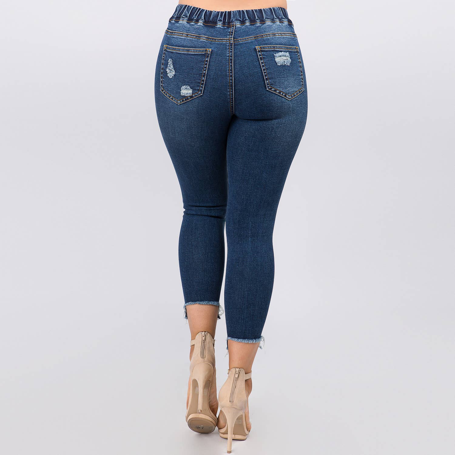 american bazi denim joggers