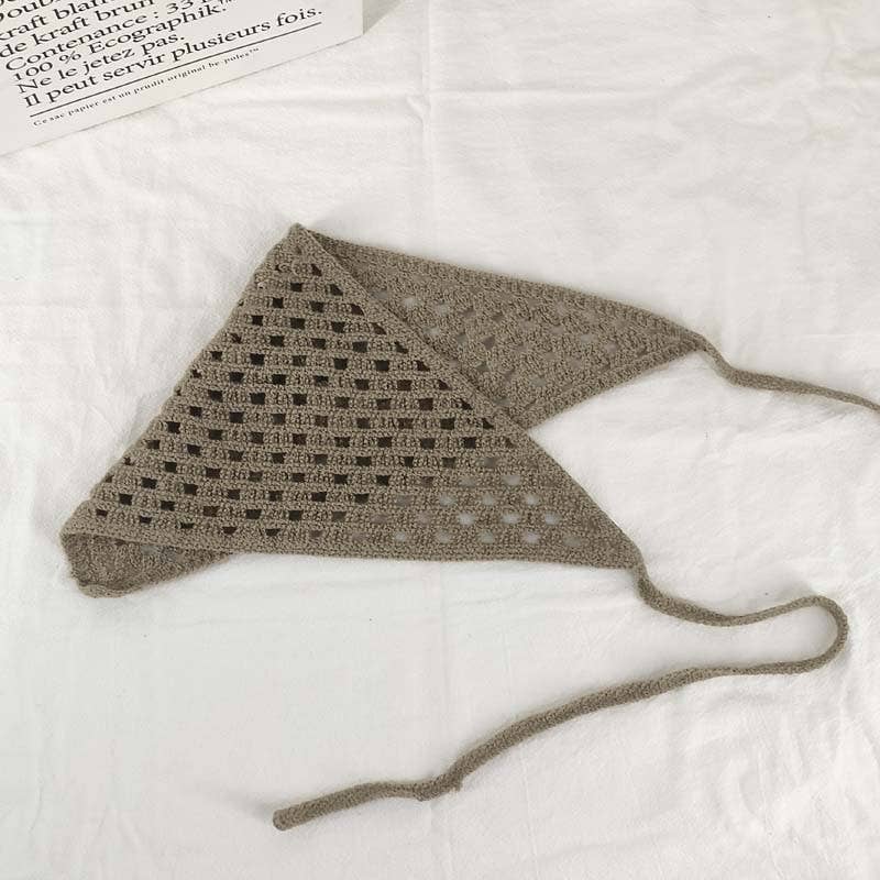 MKS America - Wholesale Bandana - Women's - Cherry Strawberry Floral checkered Crochet Bandana -56colors10