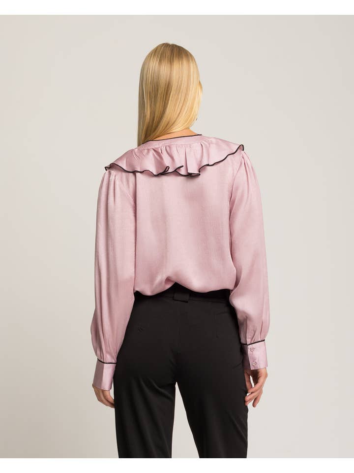 NIZA - Wholesale Blouse - Women's - Ruffled blouse Tarifa4