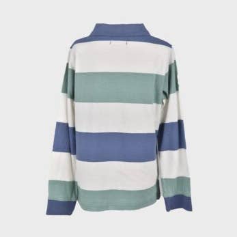 Pólo Azul, Verde e Branco por atacado de La ormiga