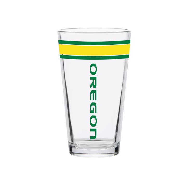 Indigo Falls - Wholesale Beer Glass/Mug - 16oz Oregon Ducks Classic Pint Glass1