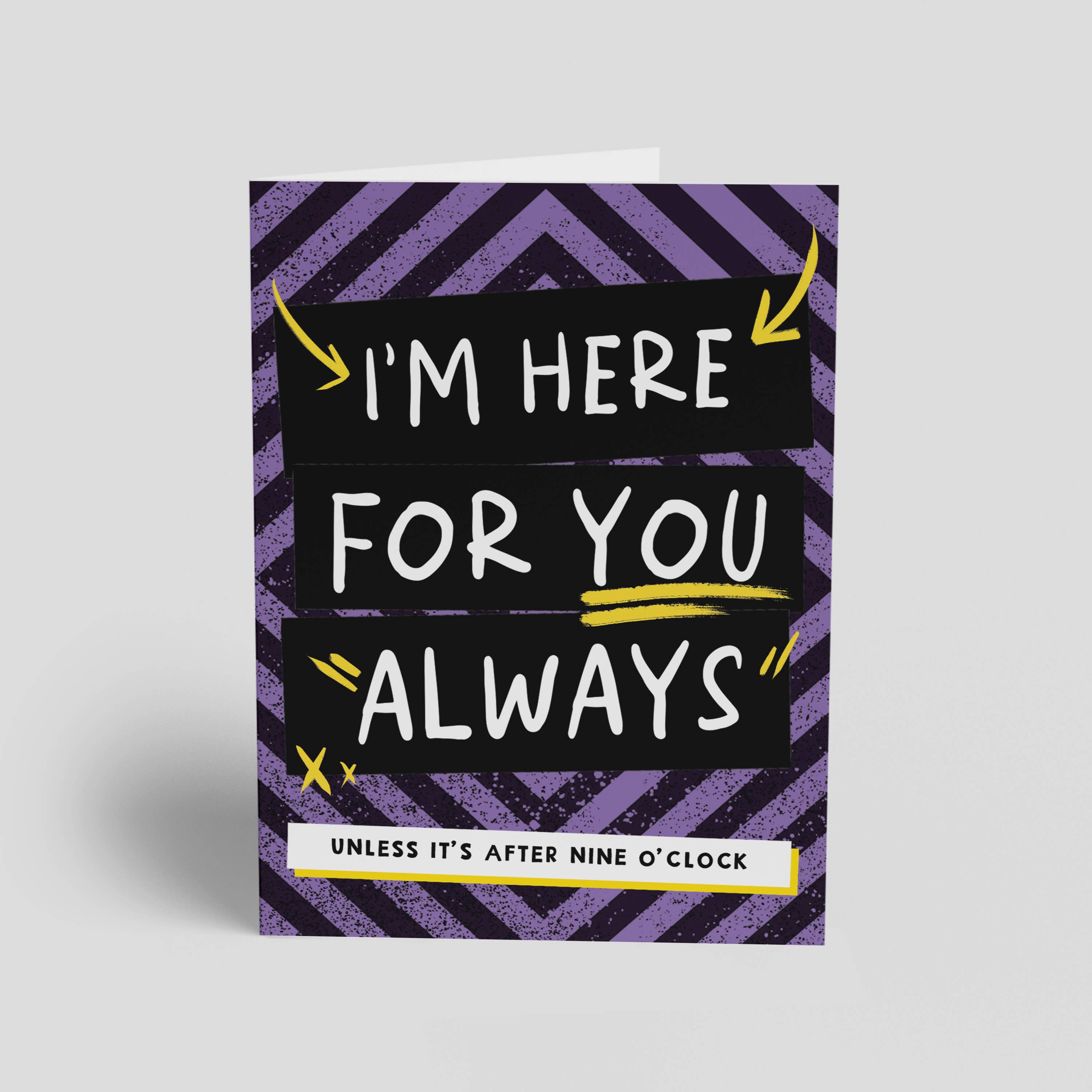 Rock'N Paper - Wholesale Friendship Card - I'm Here For You Always Greeting Card4