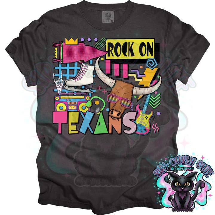 90S Rock On Texans Ice Skate for wholesale by Siri-Ously Cute