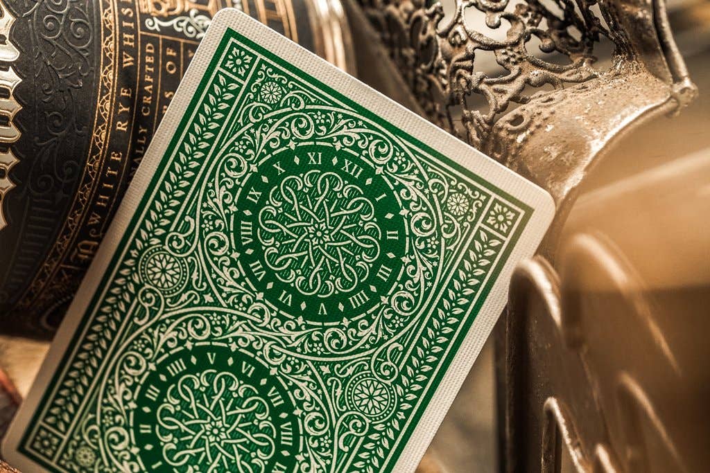 Cardshouse - Wholesale Playing Cards - Theory11 Green Tycoon Cards2