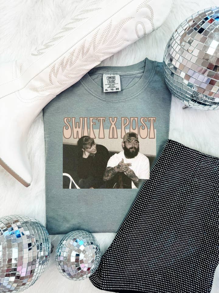 Tortured poets Taylor swift post Malone tee shirt for wholesale by Broke Babes Wholesale