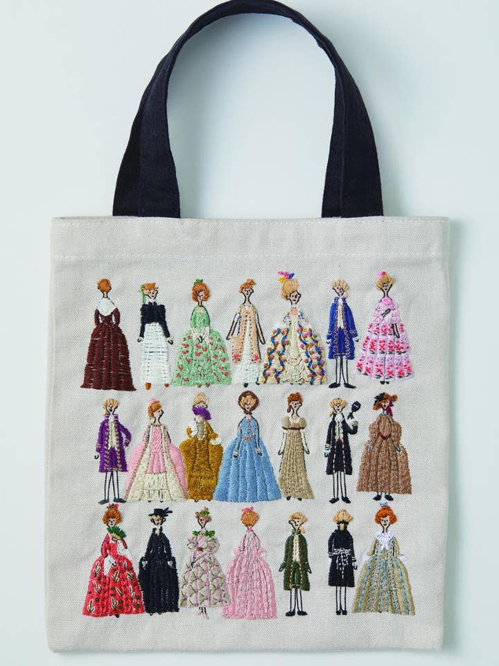 Mini Tote Bag de Bordado para Senhoras | Presente de Costura DIY Japonês por atacado de 「FUNJI」In Japan