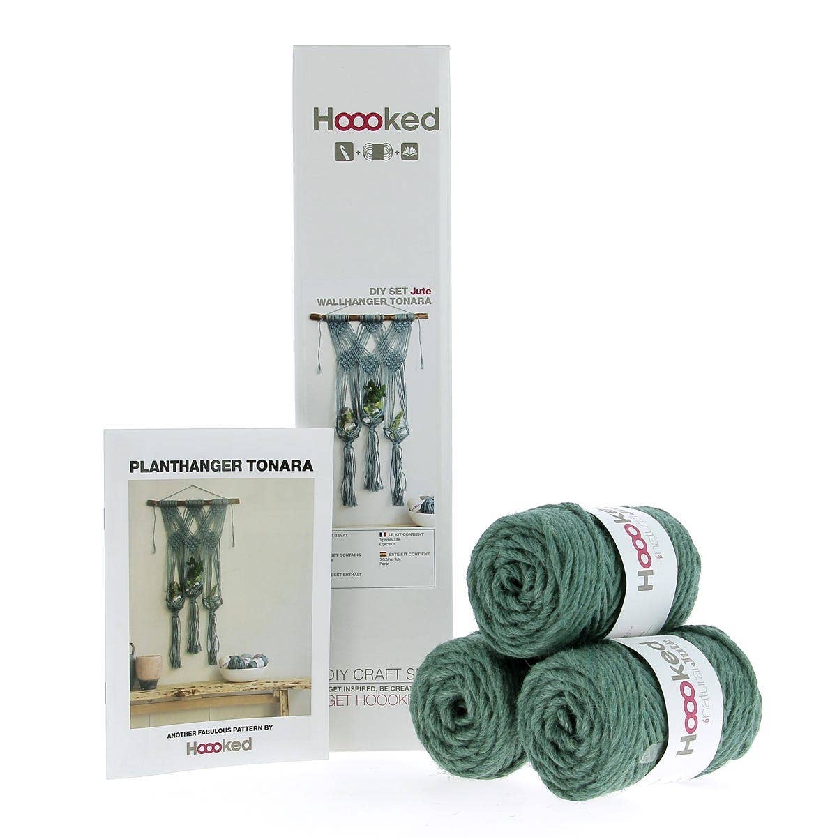 Hoooked Yarns – wholesale DIY-pysselkit – DIY-kit för makramé växtupphängning Tonara2