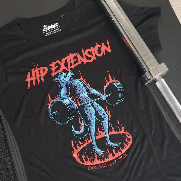 Hip Extension Unisex T-shirt for wholesale by Exxtrawod