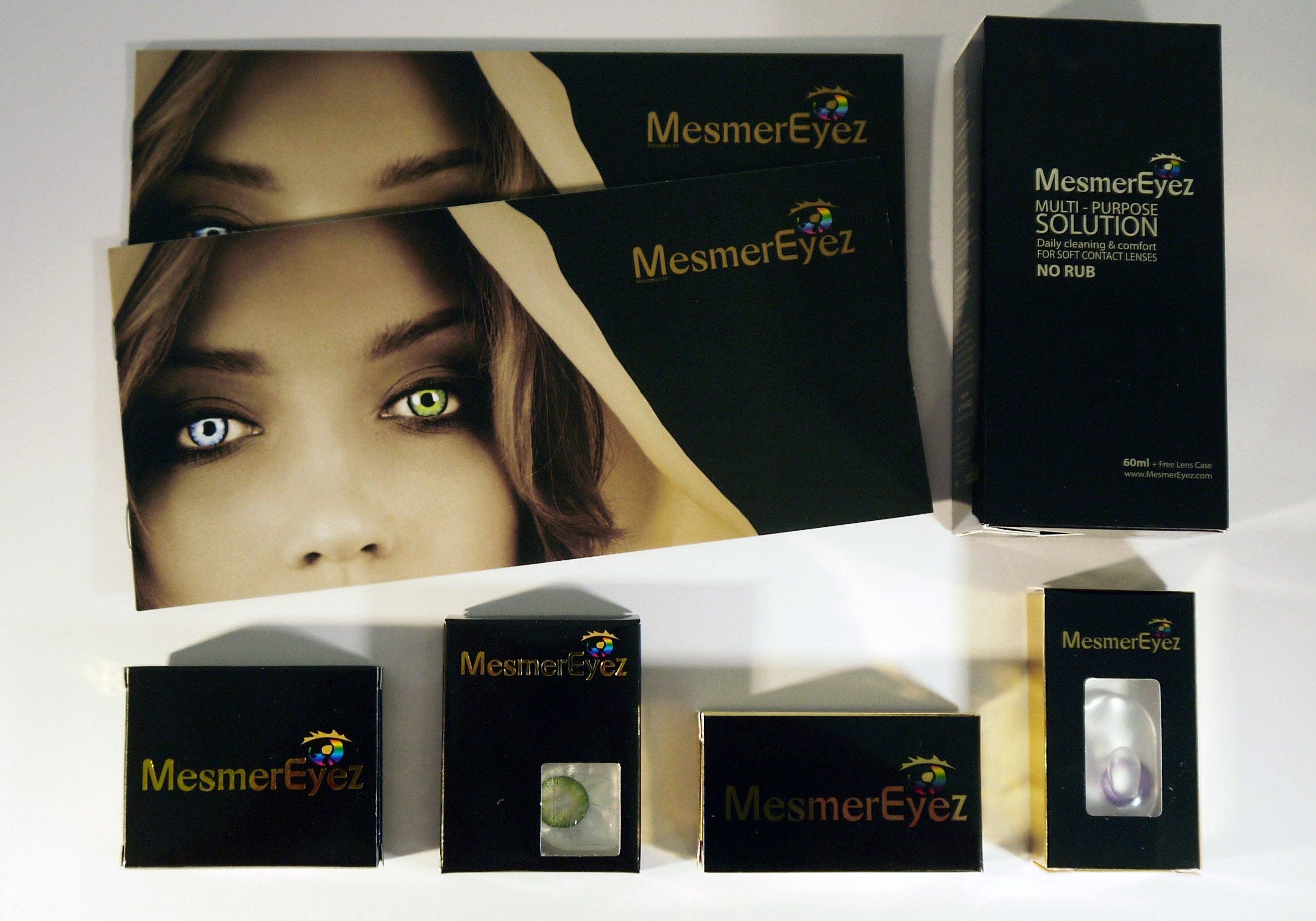 MesmerEyez - Wholesale Contact Lenses - XtremeEyez Halloween Costume Contacts Starter Pack2