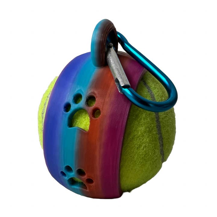 Support de balle de tennis imprimé en 3D avec dégradé pour la vente par Best Friend Supplies Co