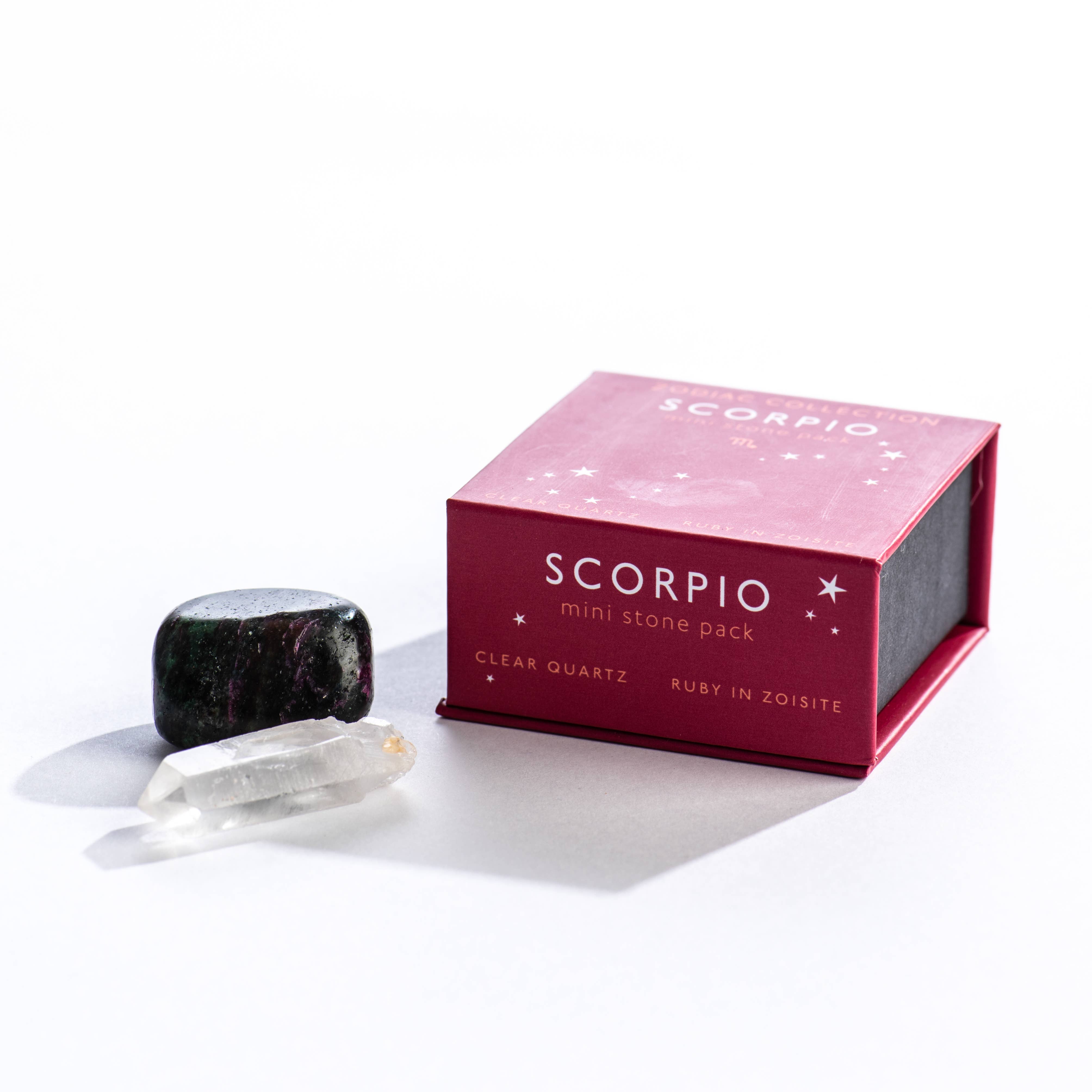 GeoCentral - Wholesale Spiritual Stone/Crystal - Scorpio Zodiac Mini Crystal Pack ♏2