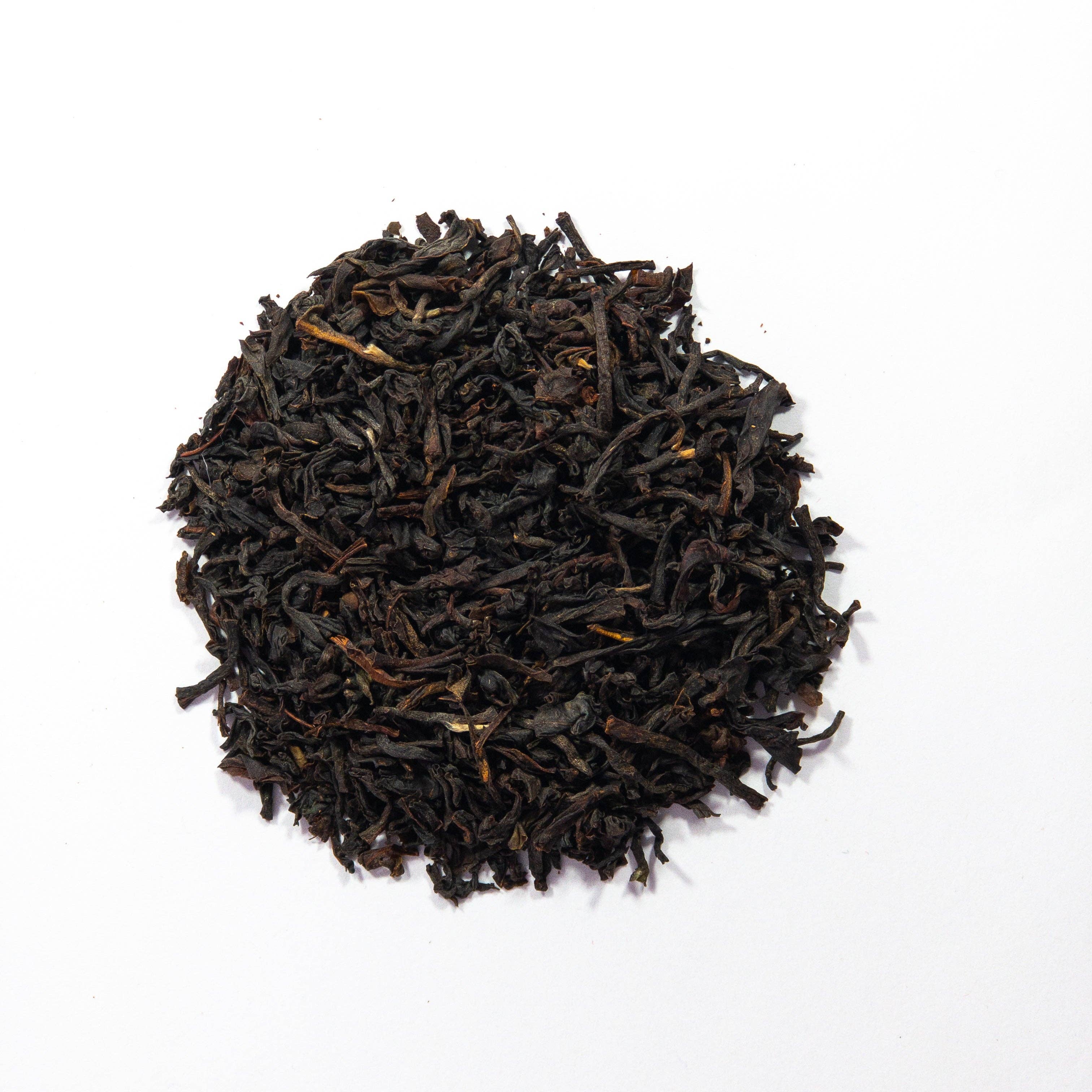 New Orleans Tea Company – Engroshandel Teposer – Front Veranda Engelsk Morgenmad Decaf (Pyramid Teposer)