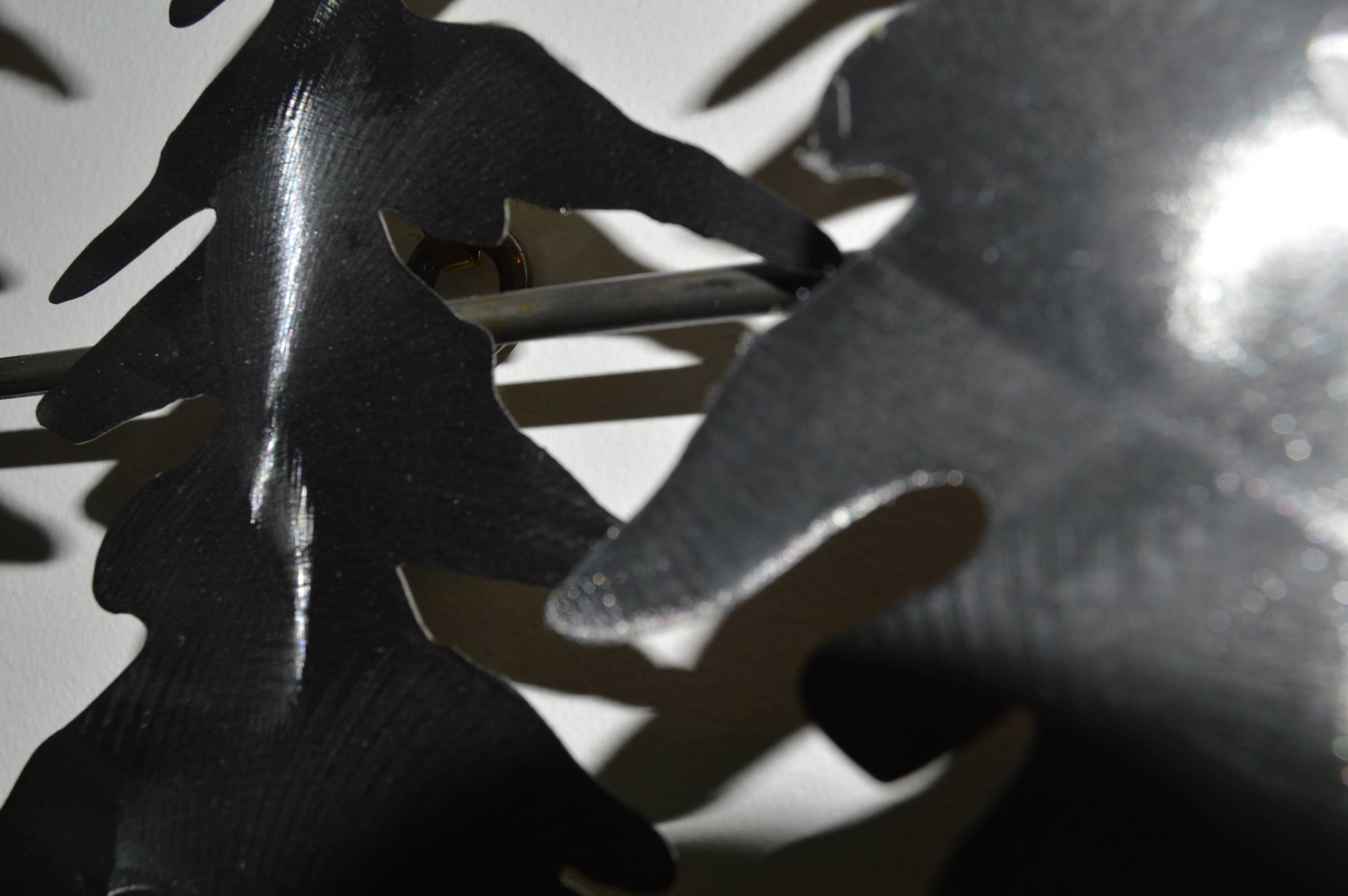 Peterson Housewares & Artwares - Vendita all'ingrosso Decorazione da parete 3D - Opera d'arte originale montabile a parete Winter Forest (argento)2