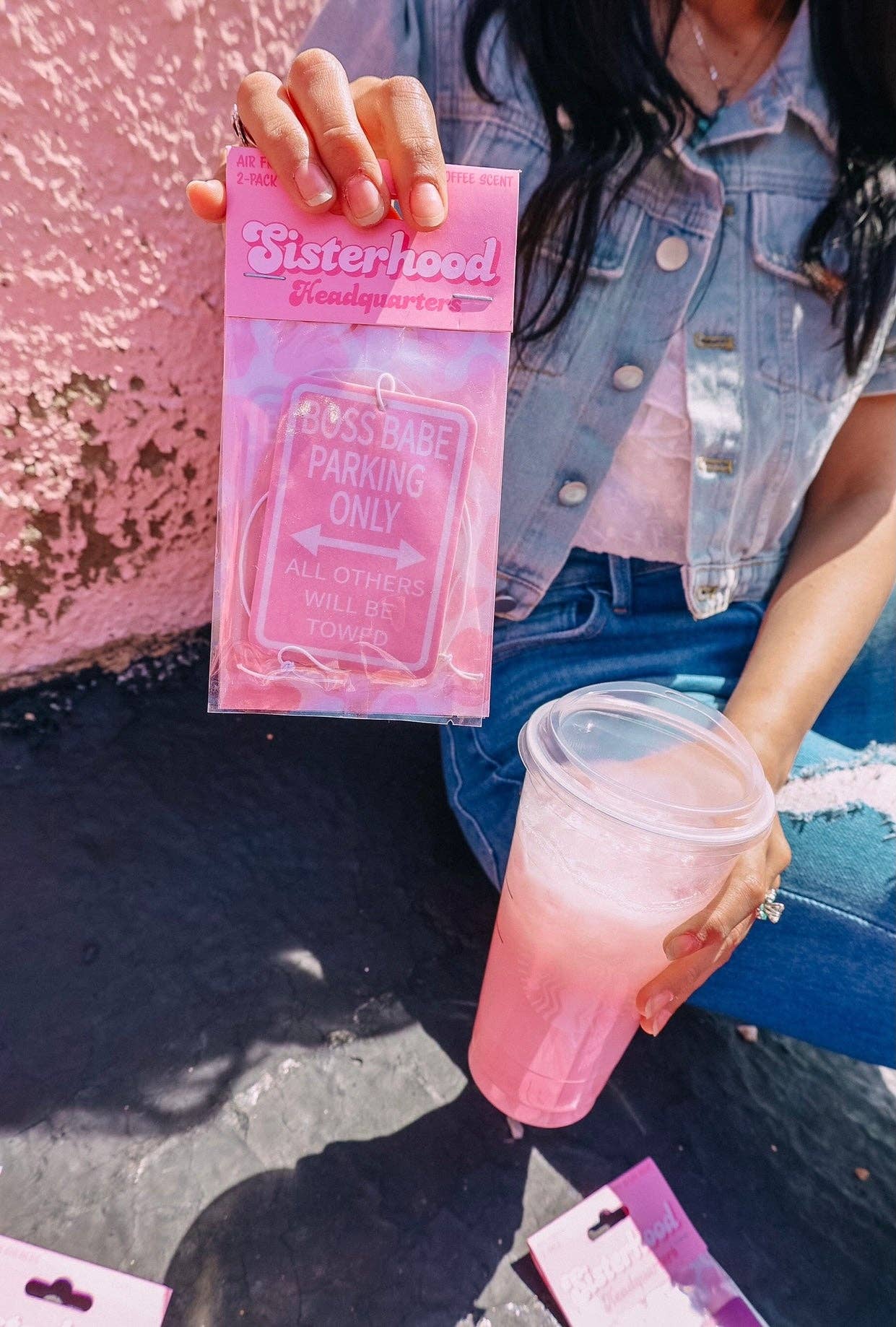 The Front Porch Label - Wholesale Car Freshener - Women's - Boss Babe Parking Air Freshener3