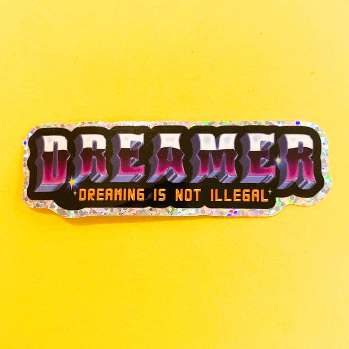 Dreamer 3" Sticker for wholesale by PARTIMEWORKS