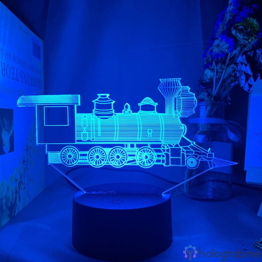Holograbme - Wholesale Accent/Desk Lamp - Train Lamp Locomotive2