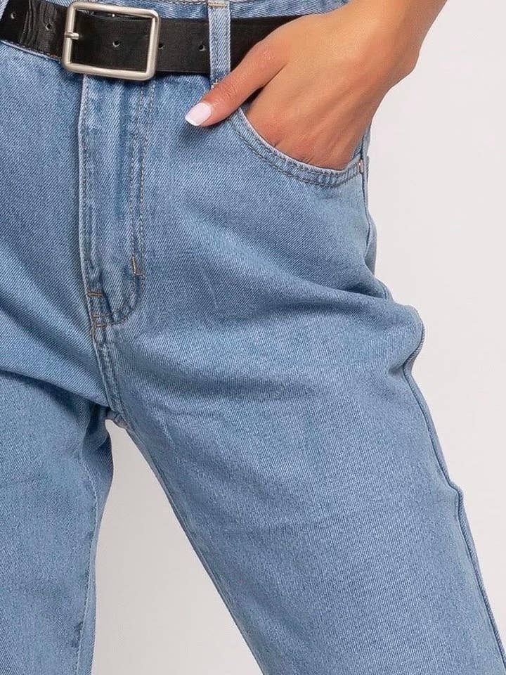 DenimVista - Wholesale Jeans – Women’s - G Smack Mom Fit No Stretch Jeans3