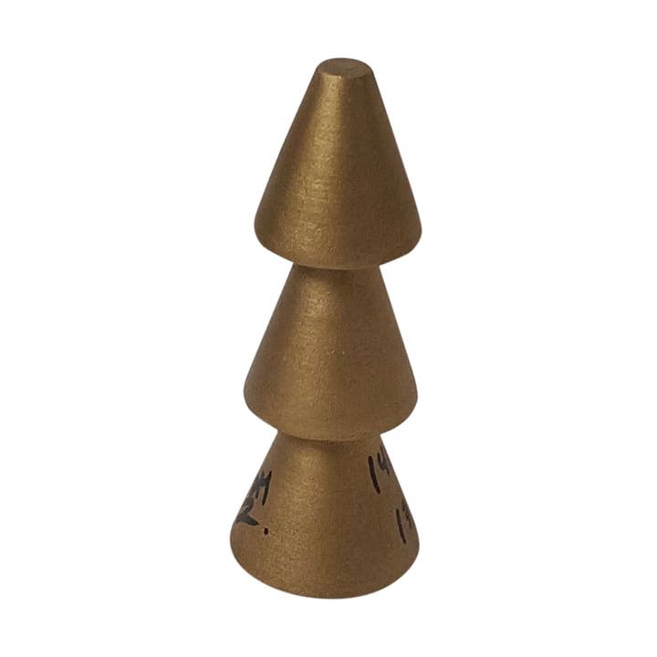 Gold Wooden Sm Tree Dia 1.37” - GOLD for wholesale by BIDKhome