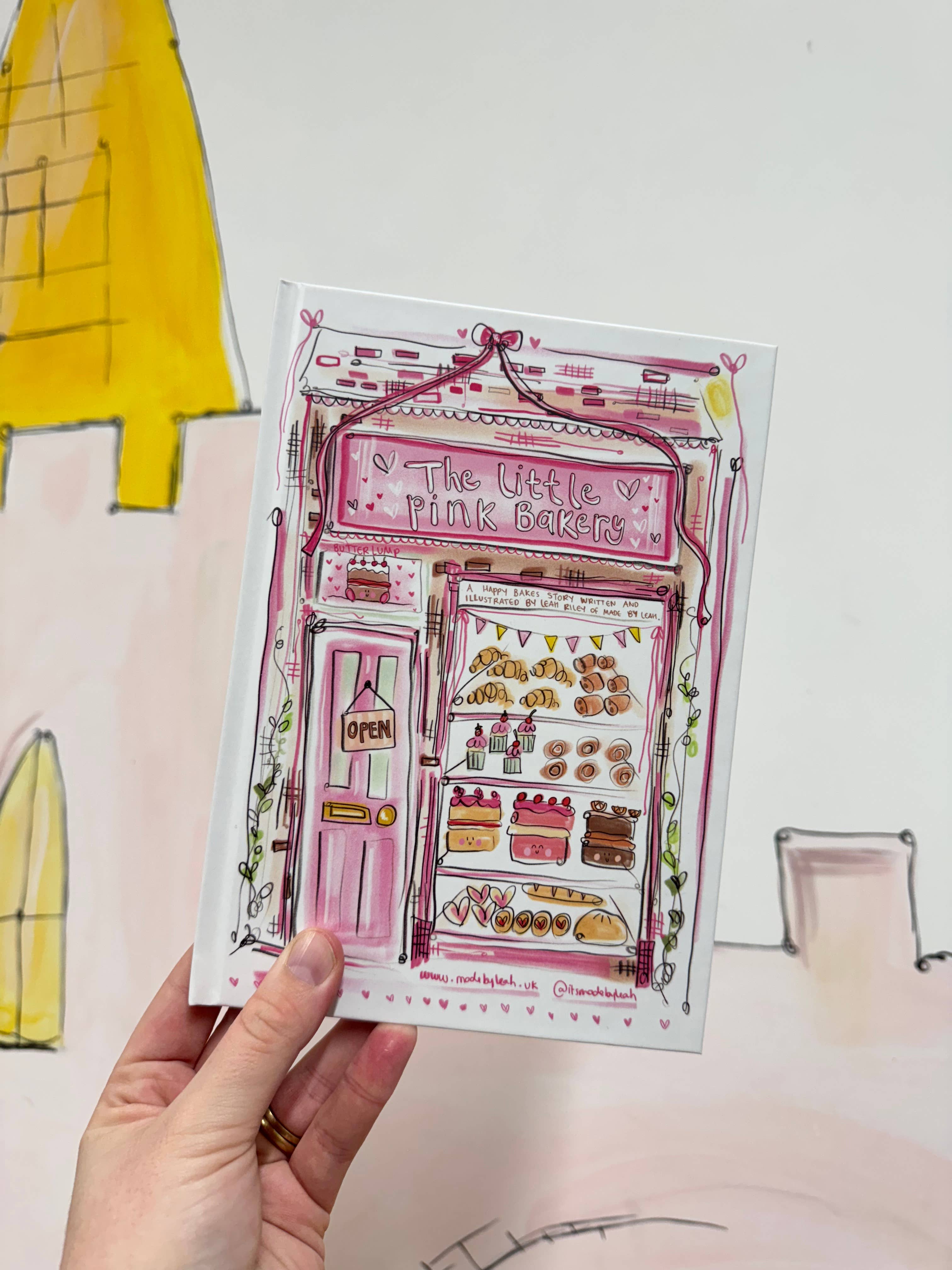 Made by Leah – wholesale Pre-school book (3–5) – ‘The Little Pink Bakery’ Children’s Book25