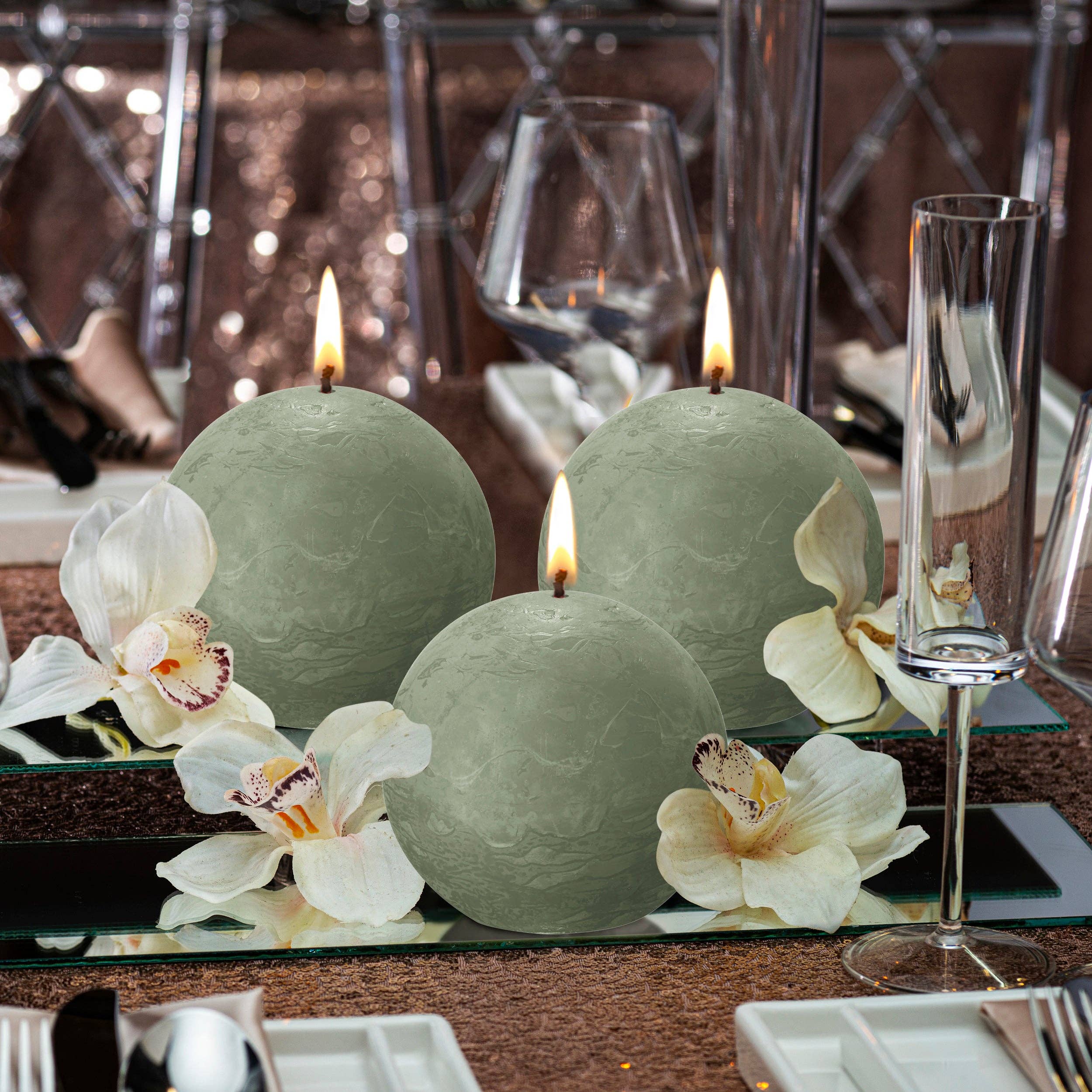 BOLSIUS – Velas de decoração por atacado – 6 Velas rústicas 3" - Inperfuted - Natural - Eco-Friendly - Cera Plant-Based - **Vendido Individualmente193