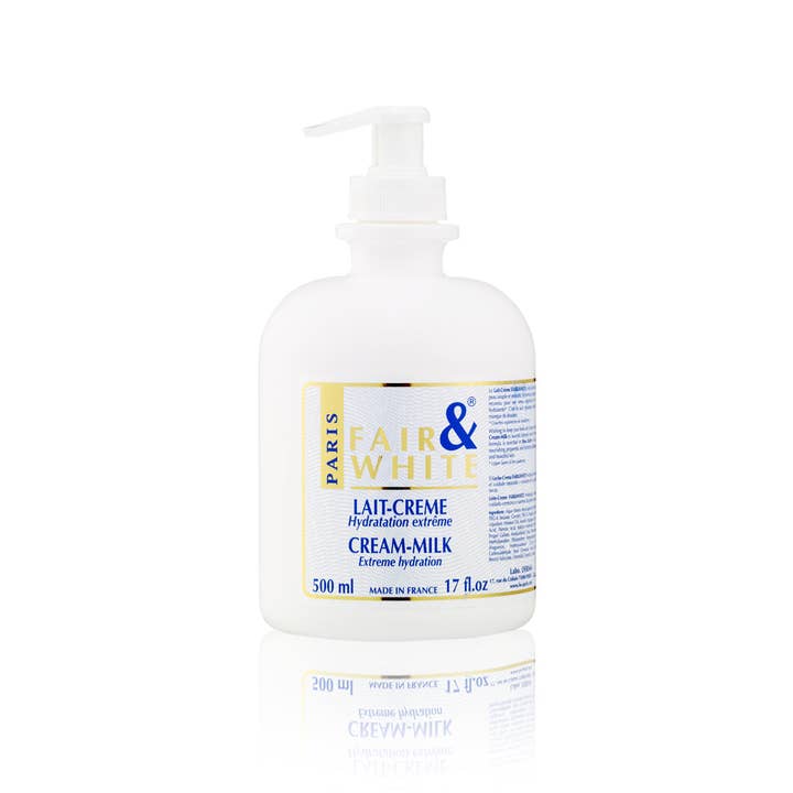 Mitchell Brands - Wholesale Body Cream/Lotion - Fair & White Original Cream-Milk (with pump) 500ml