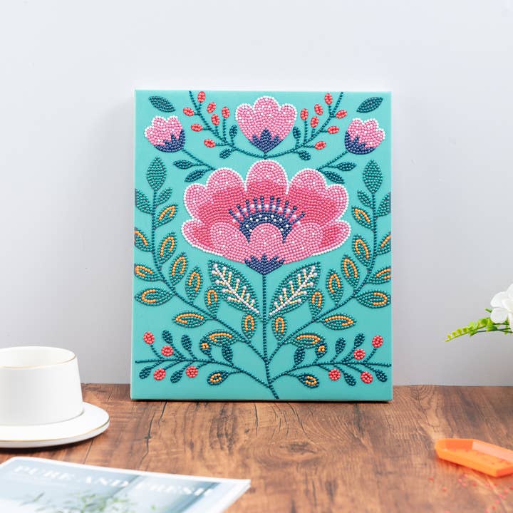 PixelPop™ Diamond Art — Édition Reset - Fleur Sauvage pour la vente par House of Party