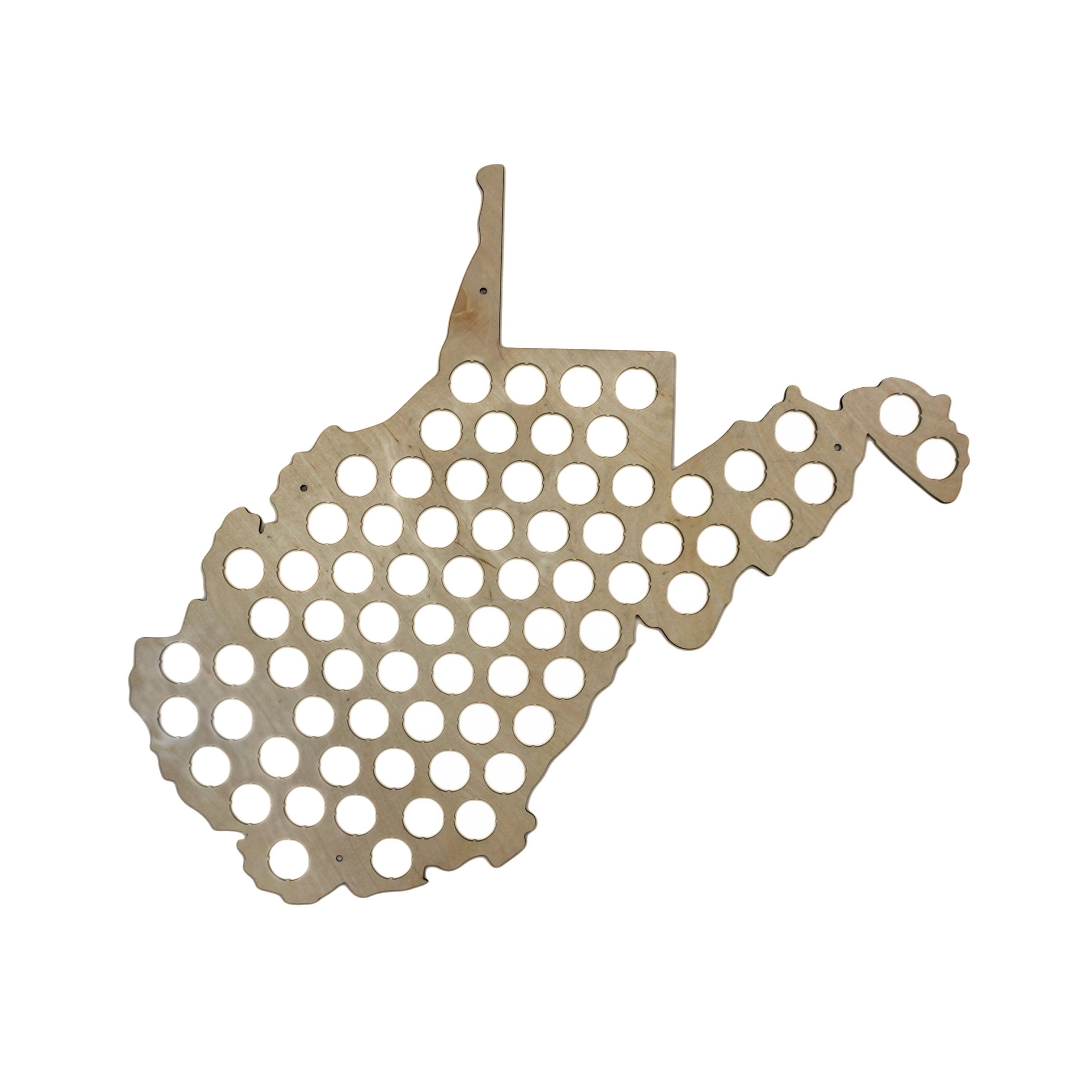 Torched Products – Engroshandel 3D-vægkunst – Mænds gave tilstand øl cap kort - Beer Cap Collector/Display47