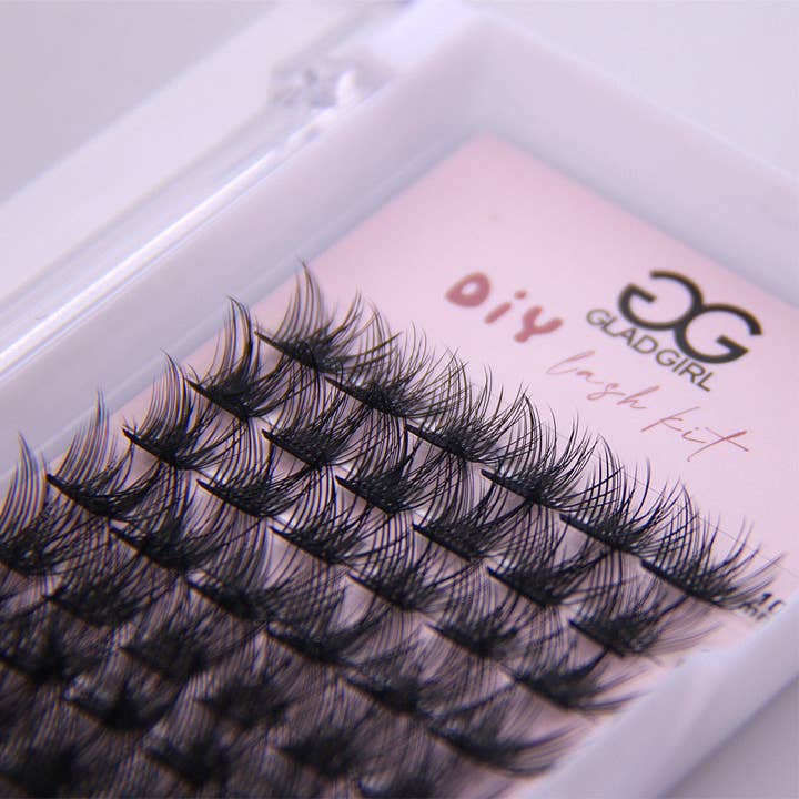 GladGirl - Wholesale False/Fake Eyelashes - DIY Lash Clusters Kit - CC Curl .05 x 10-16mm2