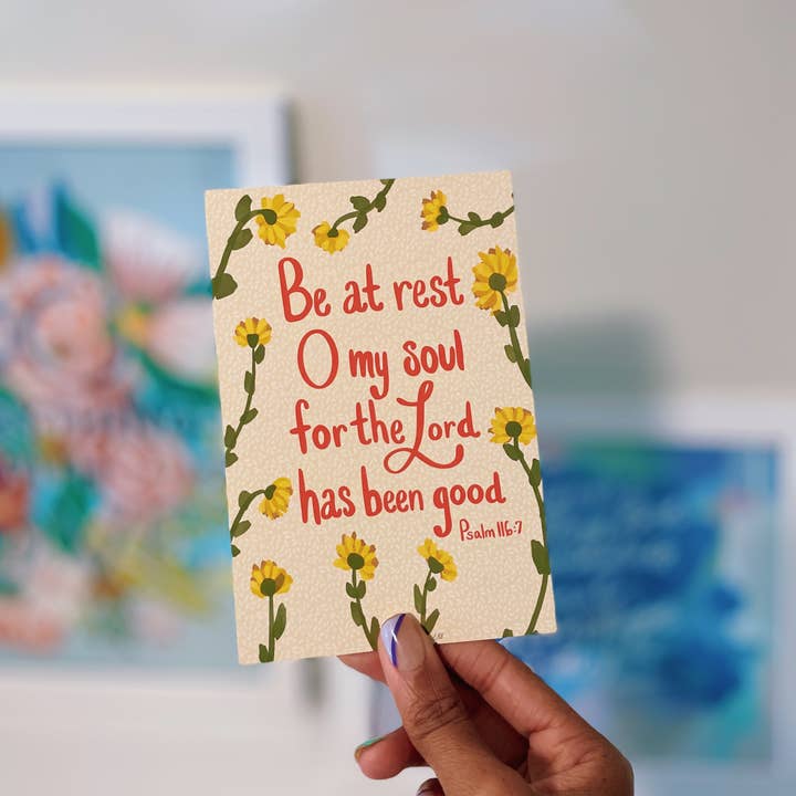 EverElling - Wholesale Postcard - Be At Rest Postcard3