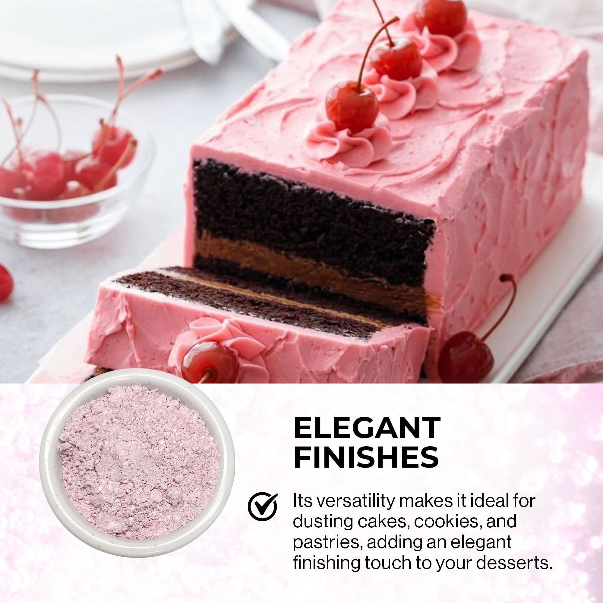 Ultimate Baker - Wholesale Sugar/Sweetener - Ultimate Baker Pink Powdered Sugar (1x1lb) 5